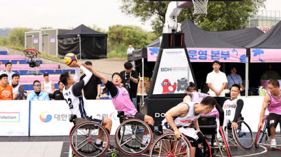 파리 패럴림픽 페스티벌 성료… 휠체어농구대회 우승 코웨이 노블