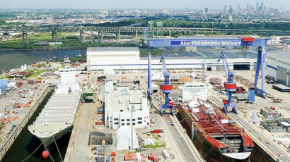 미국서 K선박 만든다…한화, 필라델피아 조선소 1300억에 인수