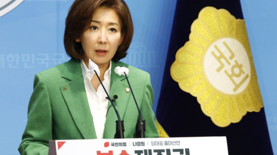 나경원 “국힘, 염치없는 정치에 맡길 수 없다” 대표 출마 선언