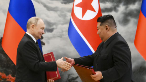 푸틴 "러시아서 김정은 언제나 환영"… 북·러 전략적 관계 거듭 강조