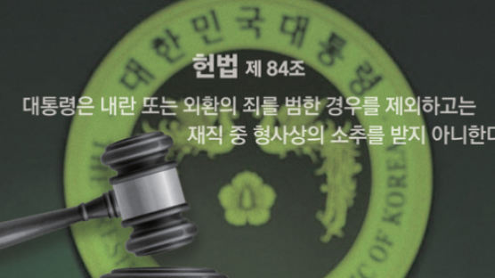 헌법상 대통령 불소추 특권, 재판 중지도 포함된다고 봐야 [김한규가 소리내다]