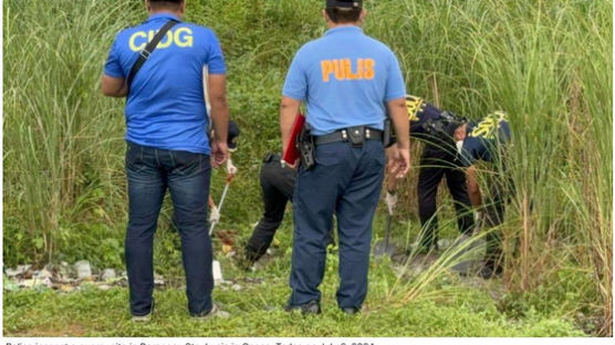 필리핀서 실종된 외국인 포함 2명, 2주 만에 숨진 채 발견