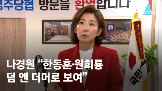 나경원 측 “韓 읽씹 논란은 연판장 사건과 결이 달라”