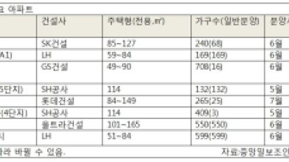 강남권에 오랜만에 분양 큰 장