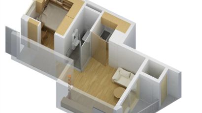 거실 갖춘 신개념 도시형생활주택