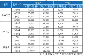 "무조건 팔자" 개포지구 실망매물 급증