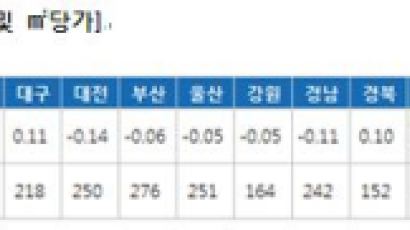 세종시는 웃고 부산은 울까