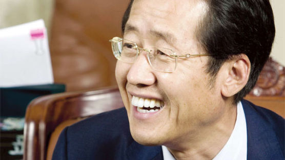 한나라당 경선 변수 홍준표 의원 "후보 검증에 李 · 朴 낙마하면 내가 대안"