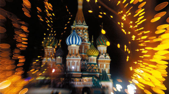 [사진] 모스크바의 화려한 겨울밤