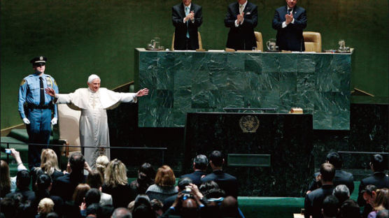미국 방문한 교황, 최상의 환대 받은 까닭은