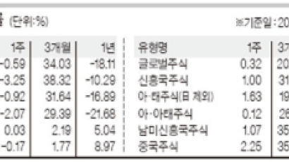 [Weekly Fund (5.25~29)]북핵 삭풍에 중소형주 펀드 휘청