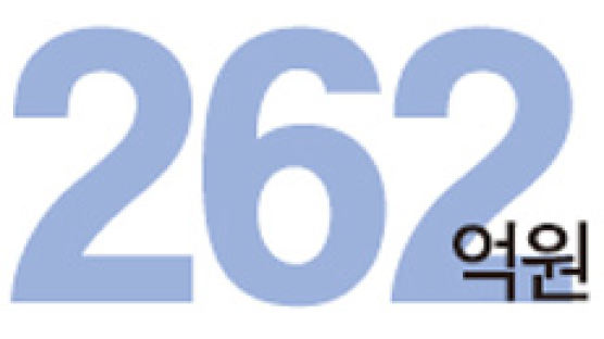 [Numbers] 262억원