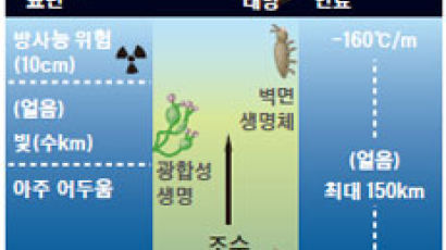 남극 얼음 3.6 km 밑 1500만 년 전 호수서 호열성 박테리아 발견...유로파 연구의 모델