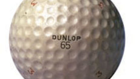 ‘던롭 65’는 최초의 딤플볼 … 디 오픈서 65타 우승 기념해 작명