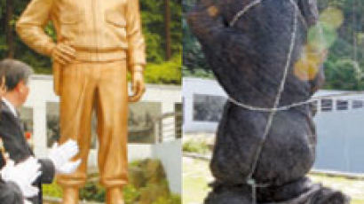 [사설] 김백일 장군 동상을 묶은 쇠사슬