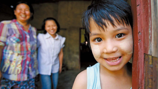 [조용철 기자의 마음 풍경] 미얀마의 미소
