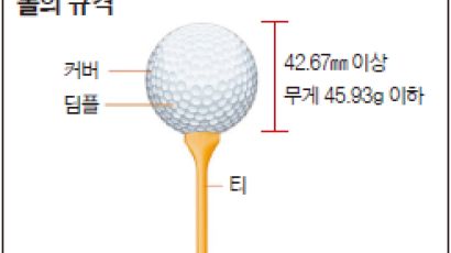 골프공 시속은 미사일급 … 크기 살짝 줄인 ‘반칙 볼’은 비거리 더 나가