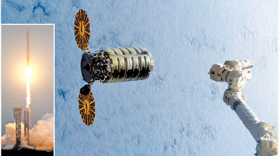 1회 우주 택배비 1000억원 대 … 배달비 인하, 로켓재활용 과제