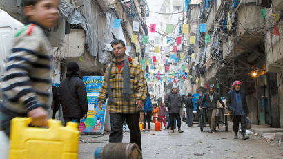 시리아 반군 거점 유령의 도시로