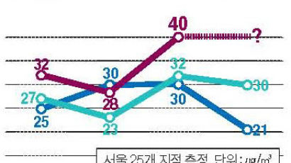 매년 독해지는 초미세먼지, 서울 3월 평균 3년 새 최고