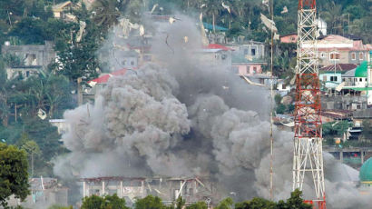 필리핀 계엄군, IS 폭격