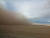 지난 7월 몽골 돈드고비아이막 만달고비시에 모래폭풍이 불어오는 모습. [사진 푸른아시아]