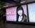 ‘프로듀스48’ 방송 기간 중에 팬들이 서울 홍대앞에 설치한 간판. 이 프로그램에 참가한 야부키 나코는 아이즈원 데뷔 멤버에 선정됐다. [사진 나리카와 아야]
