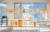 이젤을 연상시키는 선반 위에 전시된 재스퍼 모리슨의 디자인 제품들. [사진 글린트]
