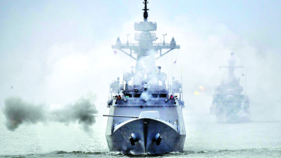 [사진] 해군, 올해 첫 해상기동훈련