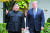 지난달 28일 베트남 하노이 메트로폴 호텔에서 열린 2차 북·미 정상회담에서 김정은 북한 국무위원장과 도널드 트럼프 미국 대통령이 단독회담을 마친 뒤 잠시 산책하고 있다. [AP=연합뉴스]