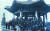 서울 탑골공원 연주를 마친 대한제국 군악대. 1907년 이전의 사진으로 추정된다. 탑골공원 연주의 마지막 곡이 ‘대한제국 애국가’였다. [사진 민경찬]