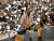 인도의 거리 음식을 요리하고 있는 수보드 굽타. [사진 김수자 스튜디오·문소영]