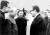 정전협상에서 황화(왼쪽 셋째)는 포로 송환 문제를 전담했다. 1971년 7월 9일 예젠잉(왼쪽 둘째)과 함께 중국을 비밀 방문한 키신저를 베이징공항에서 영접하는 황화. [사진 김명호]