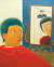 힐로 첸의 ‘자화상과 거울’(1969). [사진 Taipei Dangdai]