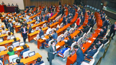 ‘반쪽 개원’ 민주·통합당…‘법사위원장 갈등’ 8일까지 협상