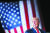 도널드 트럼프 미국 대통령이 지난 10일(현지시간) 경합주인 미시간주 프리랜드 국제공항에서 대선 유세를 벌이고 있다. [AFP=연합뉴스]