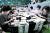 제7회 전국 동시 지방선거가 실시된 2018년 6월 13일 서울 서대문구 홍은동 명지전문대학 체육관에서 개표 작업이 진행되고 있다. [중앙포토]