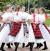 마자르 전통 흰옷과 붉은 댕기를 단 소녀들의 민속춤. 강강술래를 닮았다. [위키피디아]