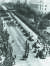 중국전구사령관 장제스 대신 미국을 방문한 쑹메이링의 이동 행렬. 1943년 LA. [사진 김명호]