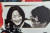 1980년대 초반 미국 LA에서 만난 장미희씨와 조영남씨. 사진을 활용한 조영남씨 미술작품의 일부다. [사진 조영남]