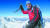 김창호 대장이 2012년 네팔 힘중(7140m) 등정에 세계 최초로 성공한 뒤 환호하고 있다. [중앙포토]