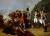 1808년 나폴레옹이 마드리드의 항복을 수락하는 모습. 앙투안-장 그로의 회화에 바탕해 제작한 19세기 석판화다. [사진 책과함께]