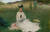 프랑스 화가 베르트 모리조(1841~1895)가 1873년에 그린 ‘독서(녹색 우산)’. 미국 클리블랜드 미술관 소장. [사진 더퀘스트]