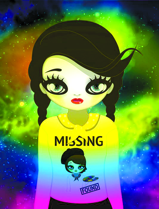 한국에서 가장 높은 가격(약 6억원)에 판매된 마리킴의 NFT아트 작품 ‘Missing and found’. [사진 피카프로젝트]