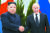 푸틴과 김정은 국무위원장이 2019년 4월 25일 블라디보스토크에서 만났다. [AP=연합뉴스]