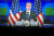 토니 블링컨 미국 국무장관이 26일(현지시간) 조지워싱턴대에서 바이든 행정부의 대중국 전략과 관련해 연설하고 있다. [AP=연합뉴스]
