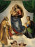 라파엘로의 ‘시스틴 마돈나’. (1512~14). [사진 독일 드레스덴 옛 거장 미술관]