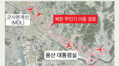 “북한 무인기 용산 목표…대통령실 부근 왔었다”