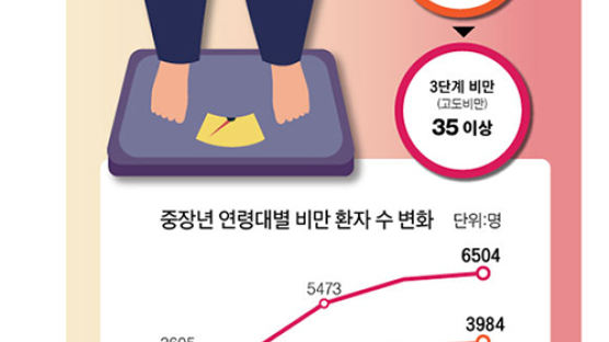 만성질환 부르는 중년 뱃살, 규칙적 식사·운동으로 빼야