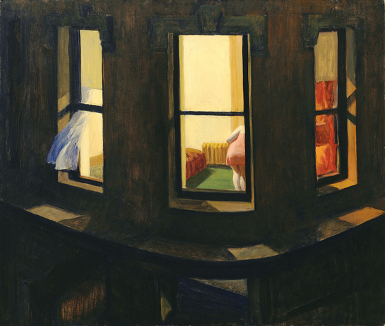 호퍼 ‘밤의 창문’(1928). [사진 서울시립미술관]